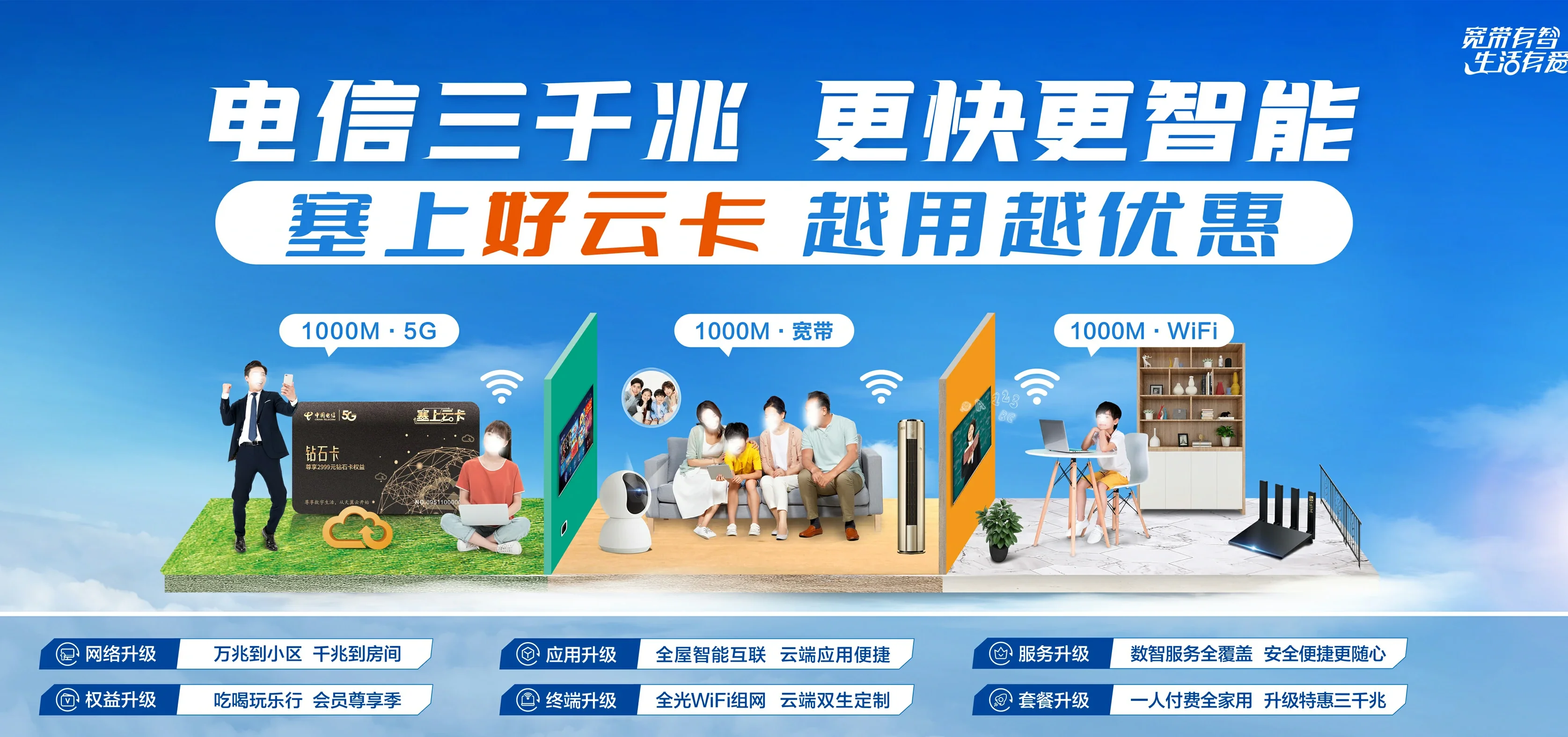 中国电信 武邑县电信宽带 宽带套餐